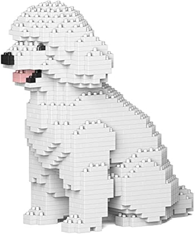 JEKCA Toy Poodle 03S-M01 | Dog Plastic Building Blocks | Age 14+