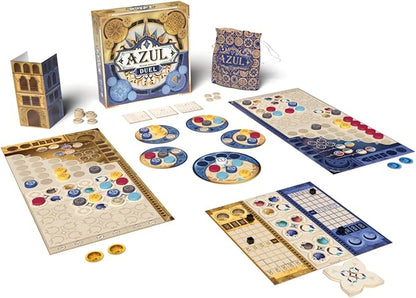Asmodee Azul Duel Board Game - Competitive Head-to-Head Tile-Placement Strategy Game Stunning Mosaic Art and Quick Gameplay for Kids &amp Adults Ages 8+ 2 Players 30-45 Minute Playtime
