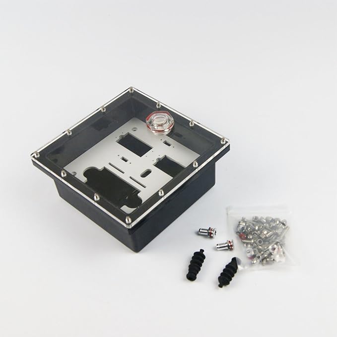 TITRACING Waterproof Sealed Servo Radio Box fit Large Scale Marine EP Gas Nitro RC Boat