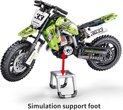 Mesiondy Motorcycle Toy Building Blocks KitStem Bricks SetsToys for Boys &amp AdultsBuild A Model Motorcycle (476 Pieces)………