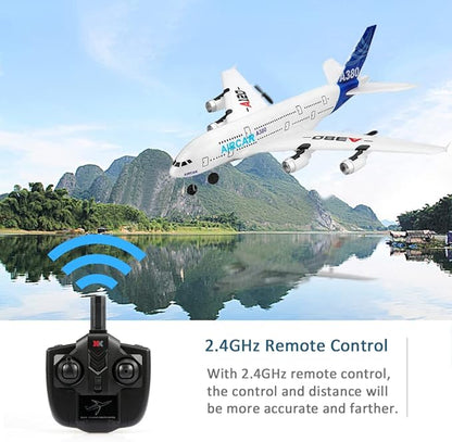 GoolRC RC Airplane WLtoys XK A120 A380 Aircar Model Plane 3CH 2.4G Remote Control Airplane EPP Fixed-Wing RC Aircraft RTF Toy for Adults