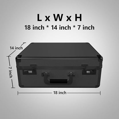 VALUN 160+ 4 ROW Graded Card Storage Box Durable Sports PSA Card Storage Box - Organizer Slab for Your Collection - For Baseball Football TCG MTG Cards - Top Loader Design