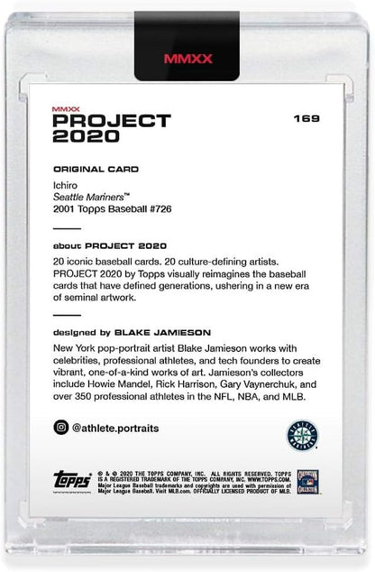 Topps Project 2020 Card 169-2001 Ichiro by Blake Jamieson