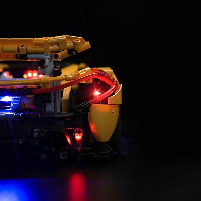 Upgraded Led Light Kit for Lego McLaren P1 Building Set Compatible with Lego 42172 Gift Idea for Adult Builders and Fans(Model Not Included)