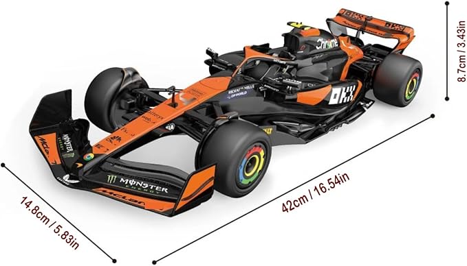 1/14 F1MCL Alloy Remote Control Car Formula 1 Collector Edition Adult RC Racing Car Model Gift for Hobbyists