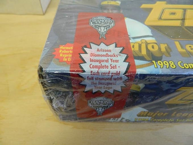 1998 Topps Baseball Card Set Set - MLB Cards