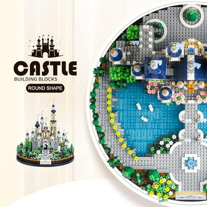 3600PCS Micro Mini Building Blocks Castle SetsCreative Ideals Dream Palace Building Block Best Bricks Gift for 14+ Boys Girls or Adults