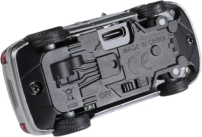 Aetheria WL Mini RC Car with HD FPV Camera 1/64 Remote Control Car FPV RC Drift Cars with LED Ambient Lights &amp Interactive Controls &amp 3-Speed Modes Gift for Adult (Grey)