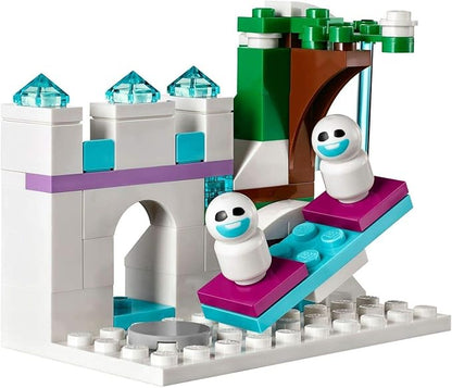 LEGO Disney Frozen Elsa's Magical Ice Palace 43172 Toy Castle Building Kit with Mini Dolls Castle Playset with Popular Frozen Characters Including Elsa Olaf Anna and More (701 Pieces)
