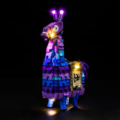 Upgraded Led Light Kit Compatible with Lego Supply Llama Building Set Lights Decoration Compatible with Lego 77071 (Model Not Included)