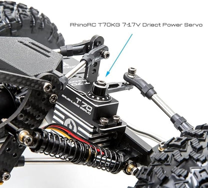 Rhino RC W1 Chassis 317mm 1/10 Shafty Crawler (Rhino W1 RTR Edition)