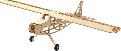 Balsa Wood Airplane Kits T05 Vogee-08 Training Plane 32 Wingspan Laser Cut Unassembled RC Flying Model Aircraft to Build for Adults (KIT+Motor+ESC+Servo+Prop+Flim Pack)