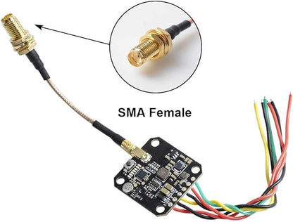 AKK FX3-ultimate 5.8GHz 25mW/200mW/400mW/600mW Switchable Mini VTX Support OSD Configuring via Betaflight