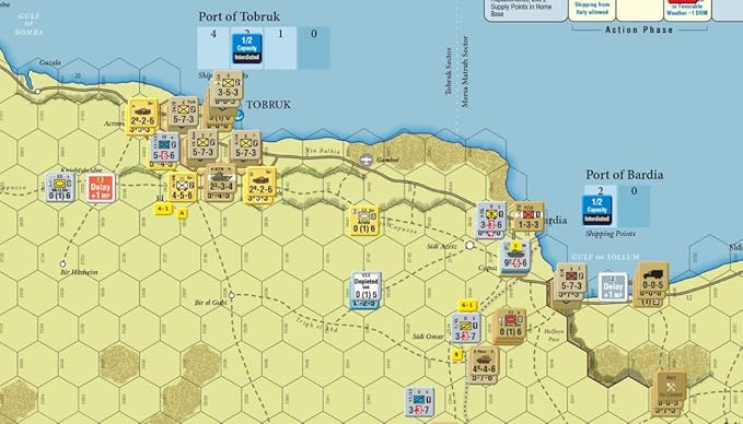 North Africa '41 Board Game | The Western Desert March to December 1941
