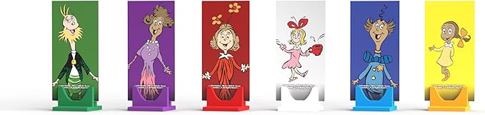 CLUE: The Grinch Classic Mystery Board Game Solve the Holiday Theft in Whoville with Cindy-Lou &amp More Discover Who Where and What was Taken Officially Licensed Dr. Seuss Merchandise