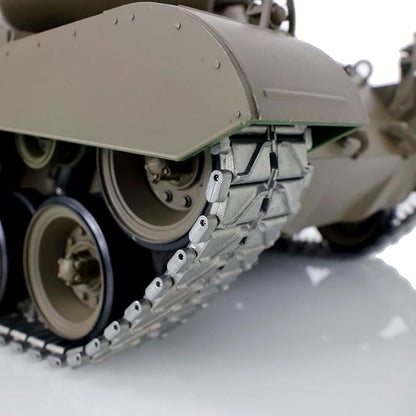 TOUCAN RC HOBBY Pro.Edition RTR Henglong 1/16 TK7.0 Upgraded M26 Pershing RTR RC Tank 3838 Metal Tracks BB Airsoft Smoke Effect IR Battle with Sticter for Ages 14+
