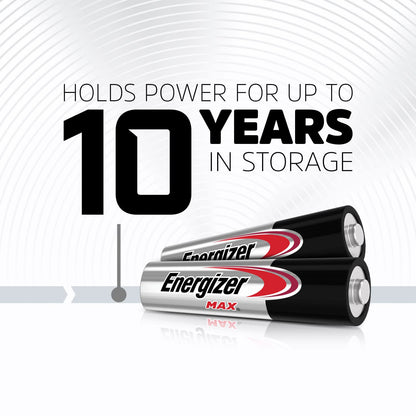 Energizer MAX AAA Batteries (12 Pack), Triple A Alkaline Batteries