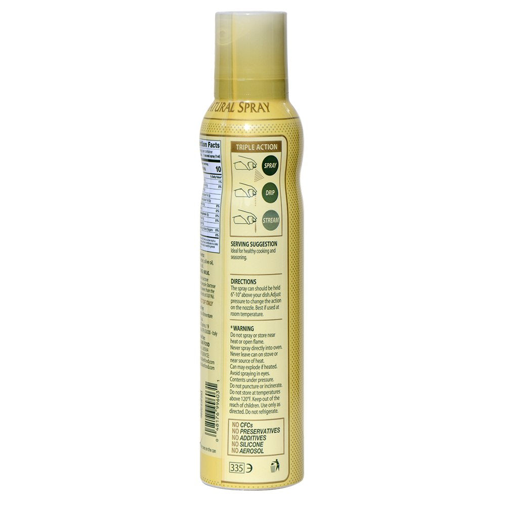 Mantova Ghee Oil, 100% Pure Cooking Oil Spray, Omega-3, perfect for healthy Keto snacks, baking, grilling, or cooking, our oil dispenser bottle lets you spray, drip, or stream with no waste, 5 oz