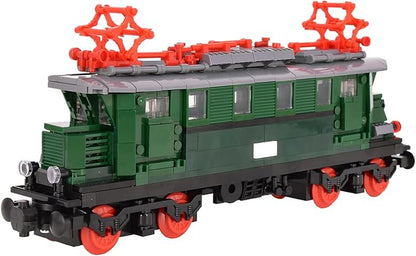 Train Carriage Building Block Kit – Classic Rail Car Model for MOC Train Sets Compatible with All Major Brick Brands Creative Add-On for Custom Railway Builds