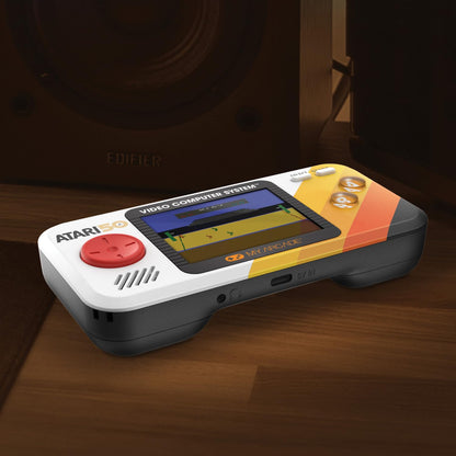 My Arcade Atari Pocket Player Pro: Handheld Portable Video Game Console with 100 Games, 2.75" Color Display, Ergonomic Design