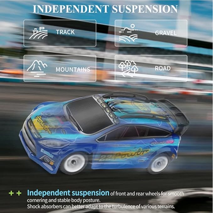 GoolRC WLtoys 284010 RC Cars 1:28 Scale Remote Control Car 4WD 30KM/H High Speed RC Drift Car for Adults