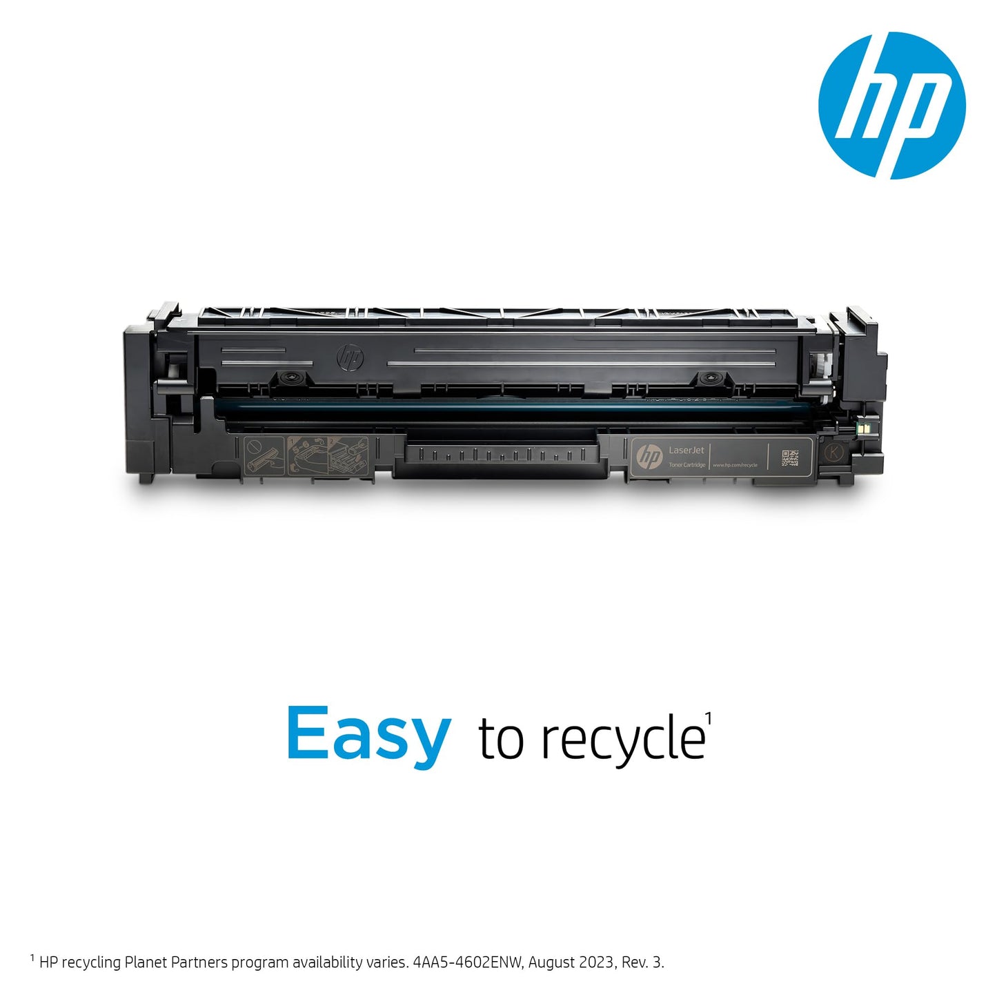 HP 414A Cyan Toner Cartridge | Works with HP Color LaserJet Enterprise M455dn, MFP M480f; HP Color LaserJet Pro M454 Series, MFP M479 Series | W2021A