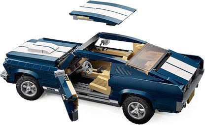 LEGO Creator Expert Ford Mustang 10265 Building Set - Exclusive Advanced Collector's Car Model Featuring Detailed Interior V8 Engine Home and Office Display Collectible for Adults and Teens