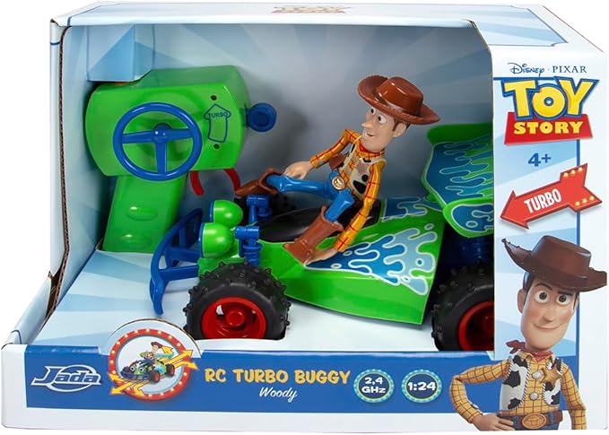 Jada Toys RC Toy Story Buggy with Woody 1:24