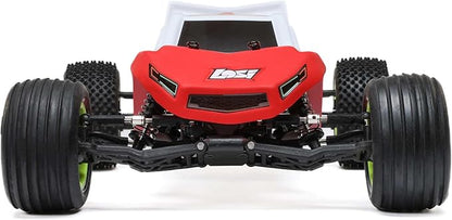Losi 1/18 Mini-T 2.0 2S 2 Wheel Drive RTR Brushless Stadium Truck Battery &amp Charger Included Red LOS-1056T1