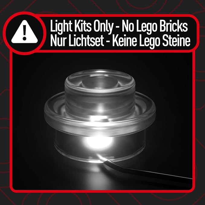 BRIKSMAX 2.0 Light Kit for Lego-Hibiscus -Innovative Led Lighting Compatible with Lego The Botanical Collection 10372 - Not Included Model Set