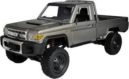 1/12 Scale RC Crawler MN-82 Pro RTR RC Truck LC79 4x4 Off Road Vehicles 2.4GHz RC Rock Car with LED Lights for Adults Hobby Toys (Gray)