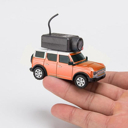 WL 1/64 Mini RC Car Full Proportional FPV RC Car with APP Auto-Pairing WiFi Module Control Camera Mini Racing Toys for Adults(RTR Version)