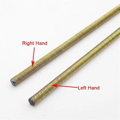 RC Boat 4mm 350mm Flexible Shaft CW CCW Drive Cable Shaft Strut Mount 36mm Propeller for RC Boat Speed Mono V Oval Catamaran(Right Hand)