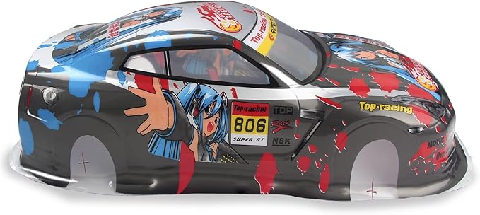 Manrock 1/10 Scale RC Painted Drift Racing Touring Onroad Car Body Shell NA GTR