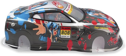 Manrock 1/10 Scale RC Painted Drift Racing Touring Onroad Car Body Shell NA GTR