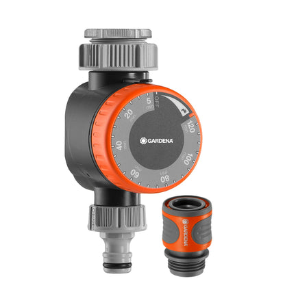 GARDENA (31169) Mechanical Water Timer with Flow Control