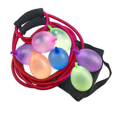 Water Balloon Launcher Slingshot 500 Yard Long Range, 2-3 Person Giant Slingshot, T-Shirt Slingshot for Adults, Pumpkin Potato Slingshot, Party Game Yard Catapult Toys