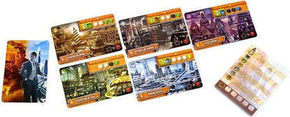 It's A Wonderful World Board Game - Build Your Empire in This Strategic Card Game for Kids and Adults Ages 14+ 1-5 Players 30-60 Minute Playtime Made by Lucky Duck Games