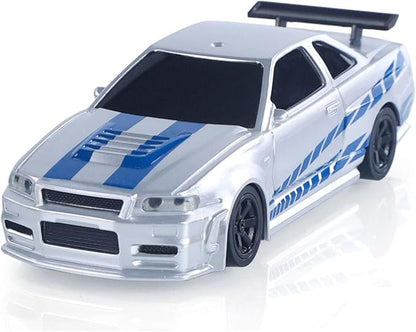 TOUCAN RC HOBBY 1/43 RC Racing Car R34 Radio Controlled High Speed Drift Vehicle 4WD RTR Mini Car 2.4G Radio Battery Gifts for for Ages 14+