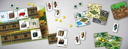 Ravensburger Minecraft: Builders &amp Biomes - Farmer's Market Expansion Strategy Board Game Ages 10 &amp Up - Amazon Exclusive