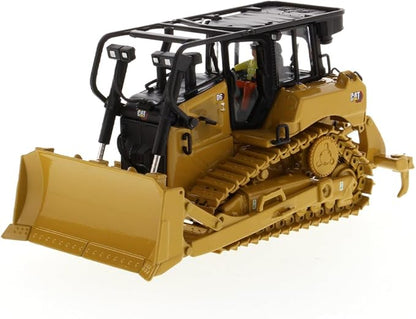 Diecast Masters CAT Caterpillar D6 Track Type Tractor Dozer with SU Blade and Operator High Line Series 1/50 Diecast Model 85553