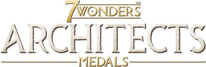 Asmodee 7 Wonders Architects Medals Expansion - New Wonders Medals and Strategies Await Civilization Strategy Game for Kids and Adults Ages 8+ 2-7 Players 25 Minute Playtime