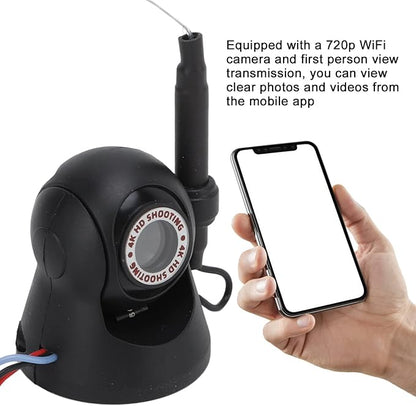 SUNGOOYUE 720P HD Adjustable Angle WiFi Camera for RC Car Picnics Hiking Traveling RC Remote Control Car Camera for F3 F4 1:24 RC Car