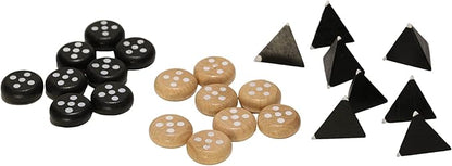 The Royal Game of Ur Board Game – Ancient Strategy Board Game for 2 Players Fast-Paced and Easy to Learn Over 4500 Years Old
