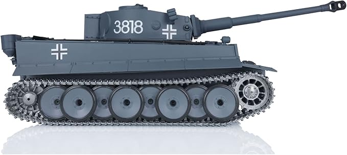 TOUCAN RC HOBBY US in Stock Henglong 1/16 Scale 7.0 Upgraded Metal Version German Tiger I RTR RC Tank 3818
