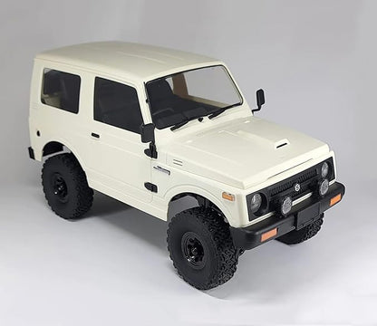 Apawband WPL C74 RC Truck 1/10 RC Crawler Off Road Truck 4x4 RC Rock Crawler RTR with Proportional Steering 370 Motor Counter Rotating Gearbox Leaf Spring Chassis Hobby Grade Toy