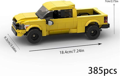 MOC Racing Car Sports Model Garage Sets Building Blocks Famous Racers City Vehicle Technique DIY Bricks Toys 385pcs(D010191)