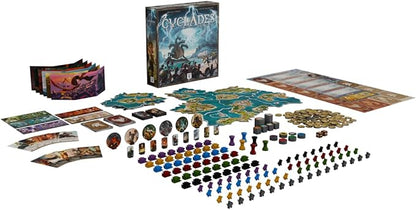 Cyclades | Epic Mythological Greek Strategy Game for Teens &amp Adults | Classic Auctioning &amp Area Control Board Game | 1v1 Competitive or Team Modes | Ages 14+ | 2-6 Players | 60-90 Minutes