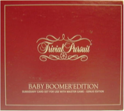Trivial Pursuit Baby Boomer Edition Subsidiary Card Set For Use With the Master Game - Genus Edition