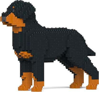JEKCA Rottweiler 02S | Dog Plastic Building Blocks | Age 14+